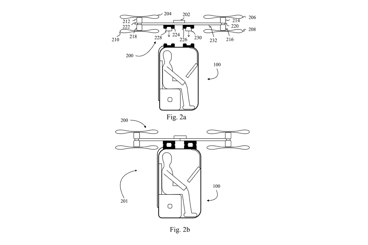 Drone and pod
